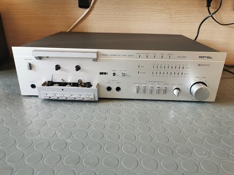 Rotel RD-550 - Tape deck vintage 1981 image 9