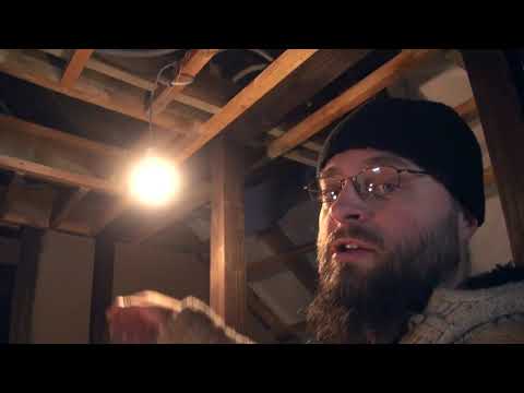 Strawbale Vlog 117 - zabudowa pod schody strychowe