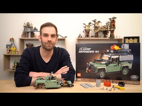 Fertigbauen mit Spezi: Lego Icons 10317 Land Rover Classic Defender 90 Creator Expert D90