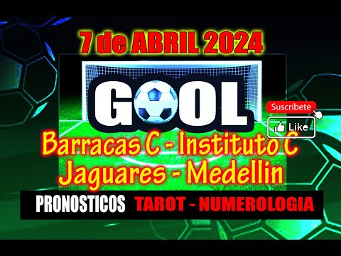 BARRACAS CENTRAL - INSTITUTO CORDOBA / JAGUARES - MEDELLIN #futbol  #pronosticos #tarot