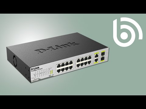 D-link poe switch, 4 ports, model name/number: dgs-1100-08p