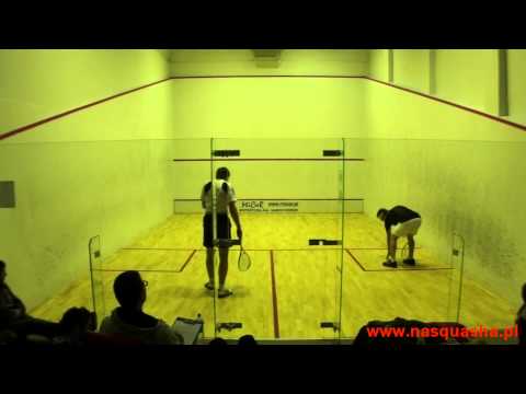 2011.12.10-11, Wrocław Squash Club - Nadav Tannen vs Marcin Karwowski