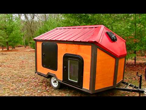 Mini Cabin Camper Build ... Start to Finish