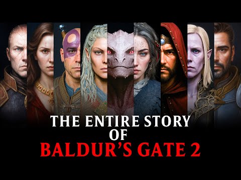 The ENTIRE Story of Baldur's Gate 2 To Fall Asleep To