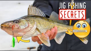 SECRET Ice Fishing TIPS to Catch More WALLEYES!
