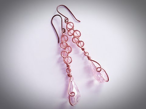 Woven Bicone Bubble Drop Earrings - Cheryl St. Pierre