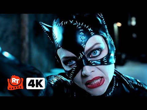バットマン リターンズ (1992) - キャットウーマン、強盗を止める｜Movieclips (Batman Returns (1992) - Catwoman Stops a Mugger | Movieclips)