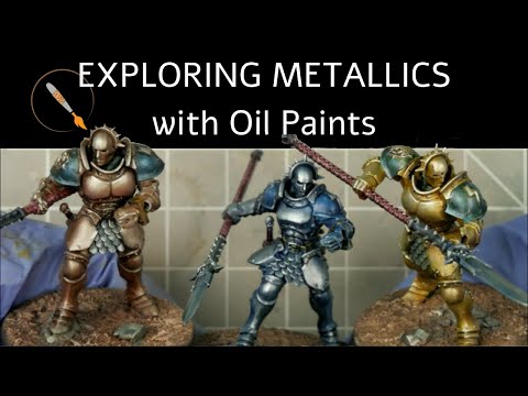 Exploring True Metallic Metal (TMM) - Colour Theory with Oil Paints 08