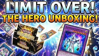 Yu-Gi-Oh Limit Over Collection The Heroes Unboxing! #yugiohtcg #yugioh