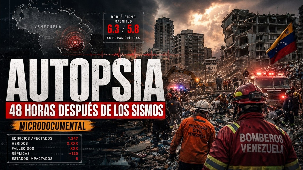 LA AUTOPSIA DE UNA MENTIRA: LA VERDAD SOBRE EL SISMO EN VENEZUELA