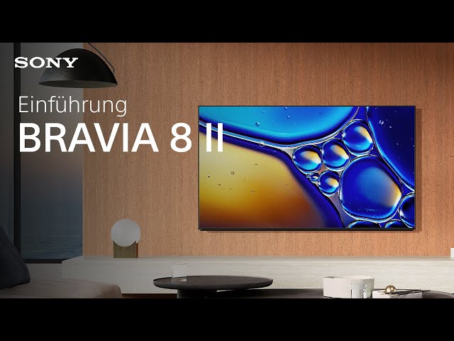 Video teaser per BRAVIA 8 II QD-OLED | Mit unserer bisher größten Farbpalette