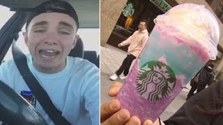 Starbucks Barista Flips Out Over Creating Hyped-Up Unicorn Frappuccinos