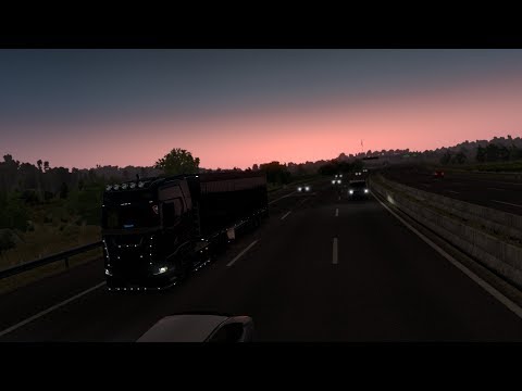 Euro Truck Simulator 2 + Italia DLC TIMELAPSE (Parma-Roma) (ETS2)