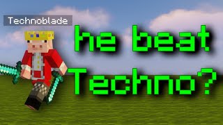 this guy beat Technoblade...