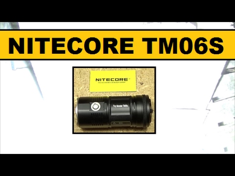 Nitecore TM06s Review, 4000LM (35% Off on sale) Video