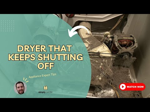 Dryer That Keeps Shutting Off: 5 Common Fixes (Save $200+ on Service Calls!)