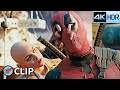 Cassandra Nova Enters Deadpool's Mind Scene | Deadpool & Wolverine (2024) 4K HDR Movie Clip