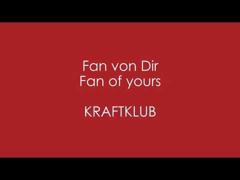 download lagu mp3 mp4 Fan Von Dir Kraftklub, download lagu Fan Von Dir Kraftklub gratis, unduh video klip Fan Von Dir Kraftklub