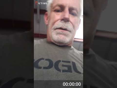 John Crowe 2020 Masters Fitness Collective Competition 55-59 Event 2