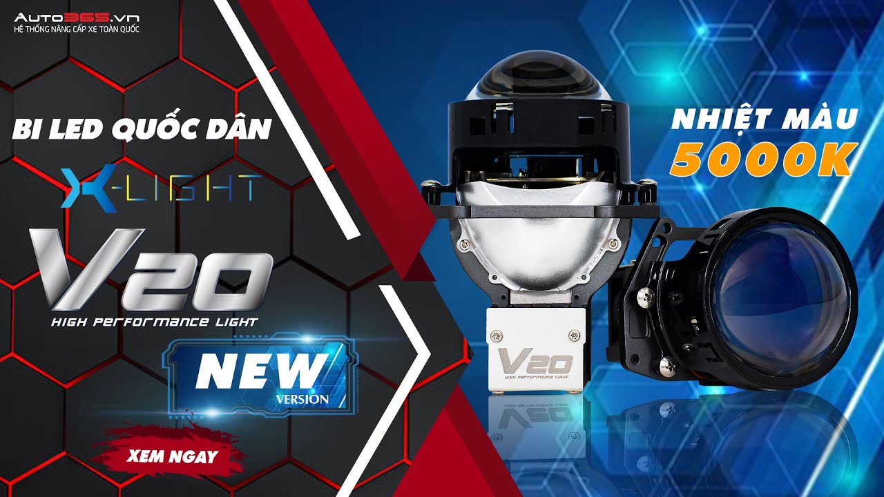 BI LED X-LIGHT V20 NEW 5000K 2021