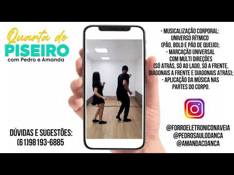 Quarta do Piseiro com Pedro e Amanda - Aula 02 - @forroeletroniconaveia
