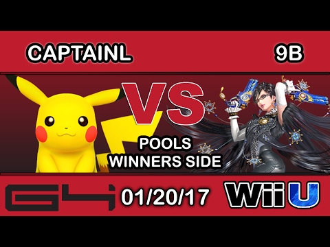 Genesis 4 - CaptainL (Pikachu) Vs. 9B (Bayonetta) Winners Pools - Smash Wii U