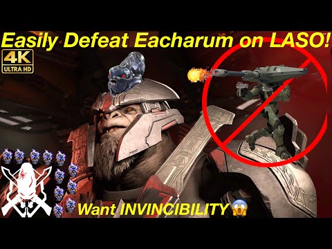 How to Easily Defeat Escharum! Halo Infinite Campaign Escharum Legendary All Skulls On! Untouchable!