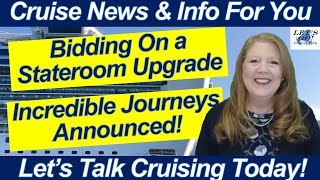 CRUISE NEWS! Our Day in Punta Arenas | Incredible Journeys | How to Bid for A Stateroom Upgrade!