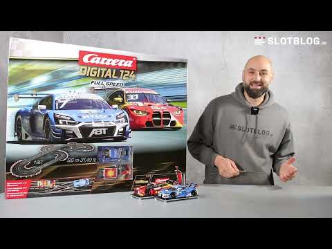 Carrera Digital 124 FULL SPEED 20023633 - Vorstellung der neuen Autorennbahn