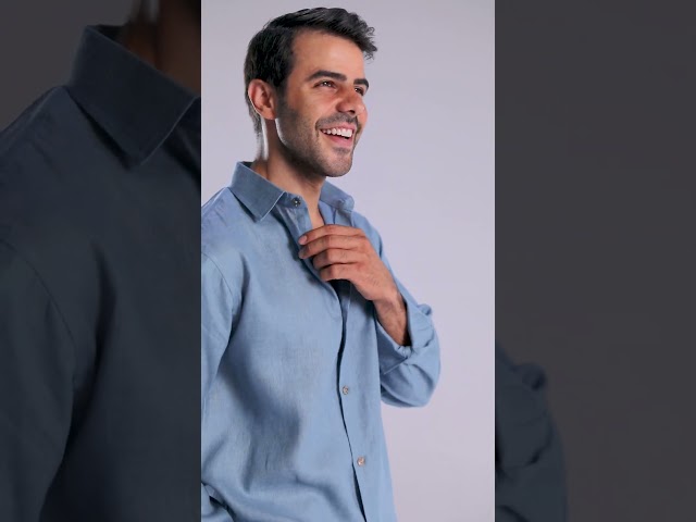 قميص لايت بلو - Light blu shirt