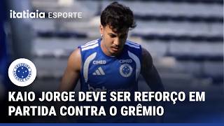 CRUZEIRO TOMA DECISÃO SOBRE PRESENÇA DE KAIO JORGE EM JOGO CONTRA O GRÊMIO