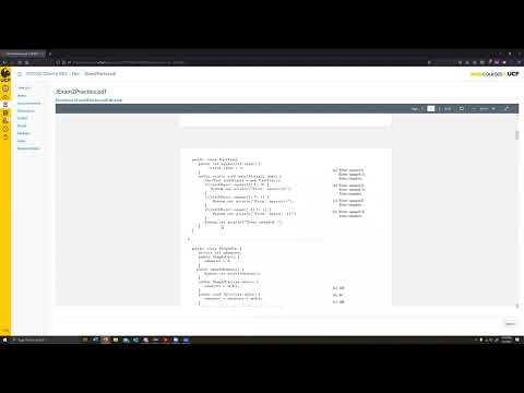 Object Oriented Programming Java Exam 2 Review