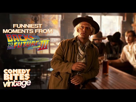 Funniest Moments From Back To The Future 3 (1990) | Comedy Bites Vintage