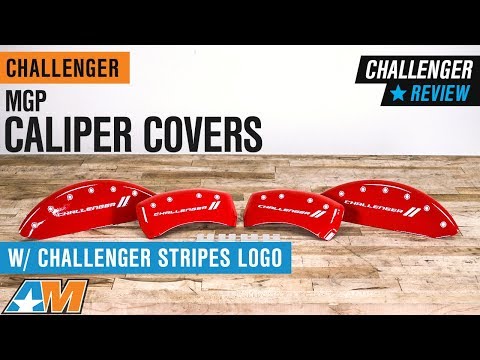 2011-2019 Challenger RT, Rallye Redline, GT, TA & SXT MGP Front & Rear Caliper Covers w/ Logo Review