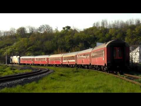 A 1833 (Iasi - Timisoara) traverseaza podul peste Crisul Repede (in Oradea, 21.04.2011) - in HD!
