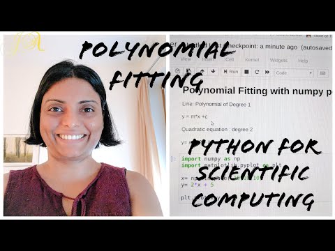 Polynomial Fitting Polyfit Scientific Computing With Python