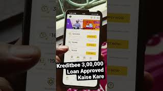 Kreditbee 3 Lakh Loan Unlock ☝️#shorts