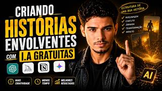A Melhor Forma de Criar Histórias Incríveis com I.A Gratuita #tutorial #dicas
