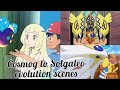Cosmog to Solgaleo evolution scenes|😊😌 Pokemon Sun and Moon|