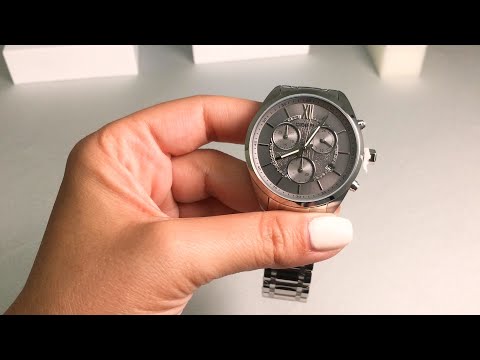 BREEZE Luxade Silver Stainless Steel Chronograph 612061.4 - E-oro.gr