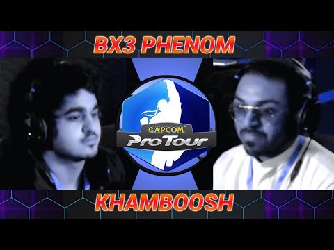 SFV Capcom Pro Tour -  8/9/2017 [GeekWeekend Day 1] BX3 PHENOM VS KHAMBOOSH