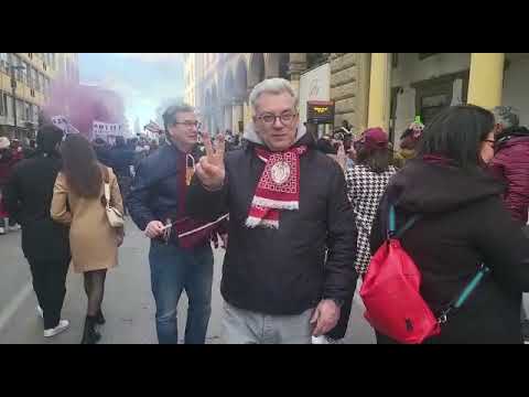 Arezzo in festa per la vittoria del campionato