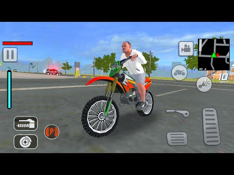 Brasil Tuning Dirt Motocross Racing Police Officer SUV Car Escape Stunt Driving - Android Gameplay.