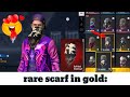 Buff Mask Tribal Scarf In Gold