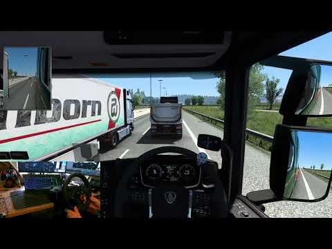 REIMS 🇫🇷 - MUNICH 🇩🇪 | SATNAV DRVING ME CRAZY?!?! | STEERING WHEEL | POV | ETS 2