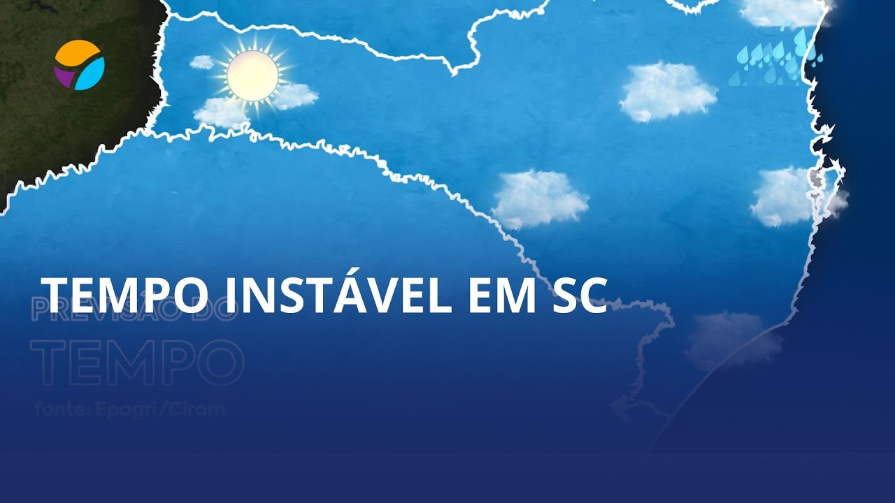 Chuva retorna a SC a partir de amanhã