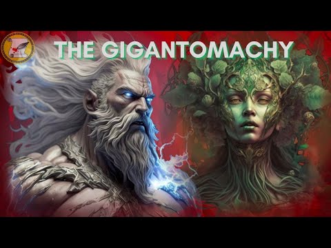 GREEK MYTHOLOGY: The Gigantomachy - The War of the Giants vs Olympian Gods