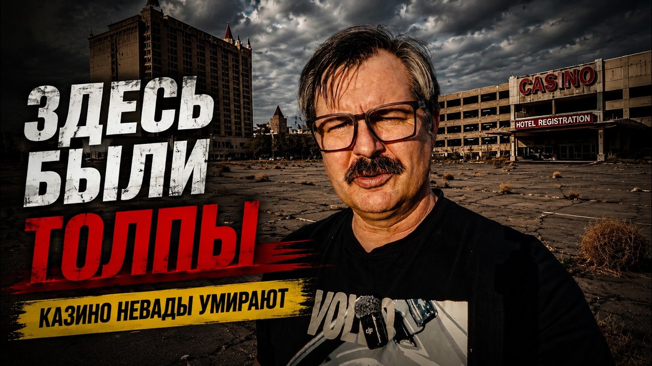Когда-то здесь были толпы: сегодня казино Невады пустуют !!!
