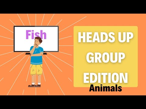 HEADS UP GAME - ANIMALS | Group Game | Party Game