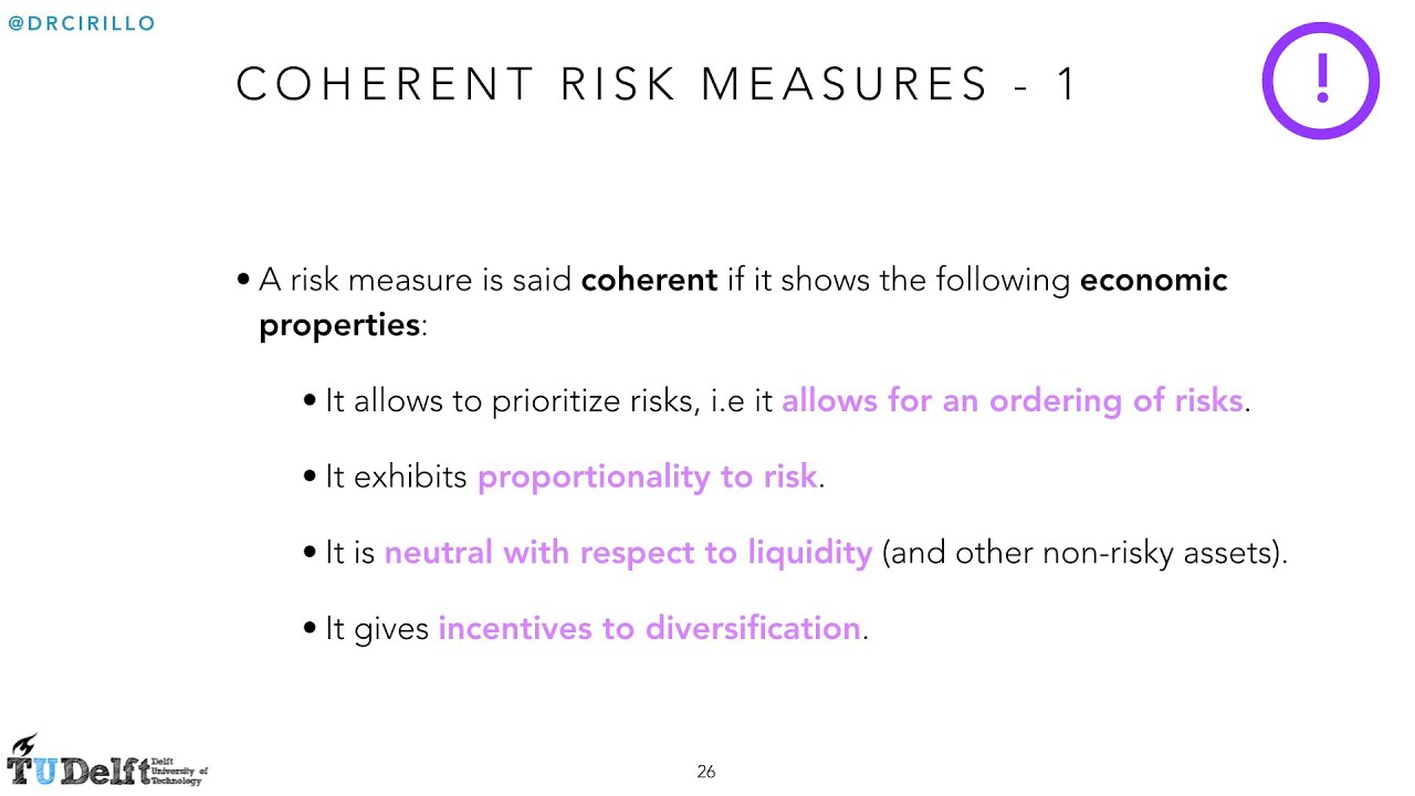 Risk Management Lesson 4B: Volatility (second part) and Coherent Risk Measures